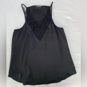 Express S satin style tank top